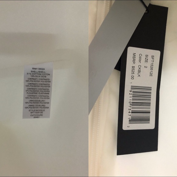 Halston Heritage floral embroidered dress NWT sz2 - Picture 2 of 4